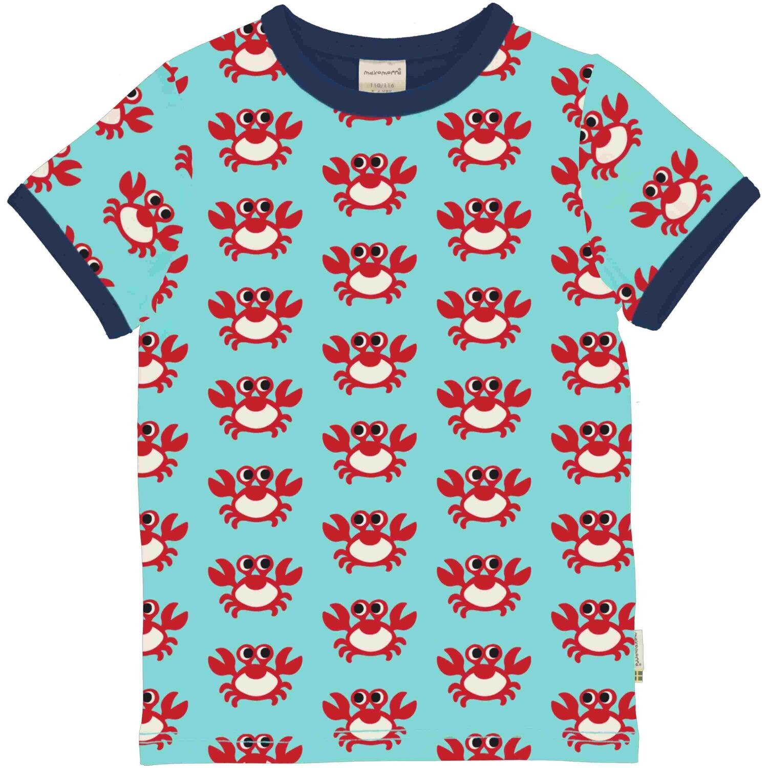 Maxomorra Shirt SS Crab