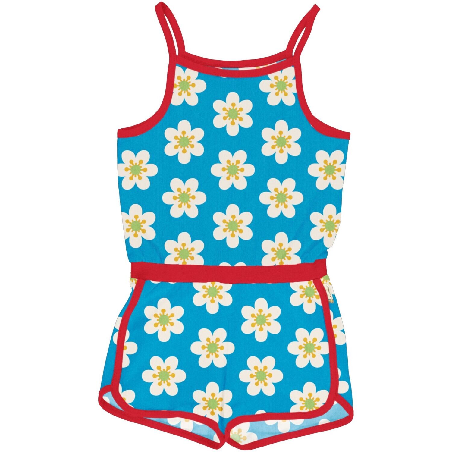 Maxomorra Jumpsuit Short Anemone
