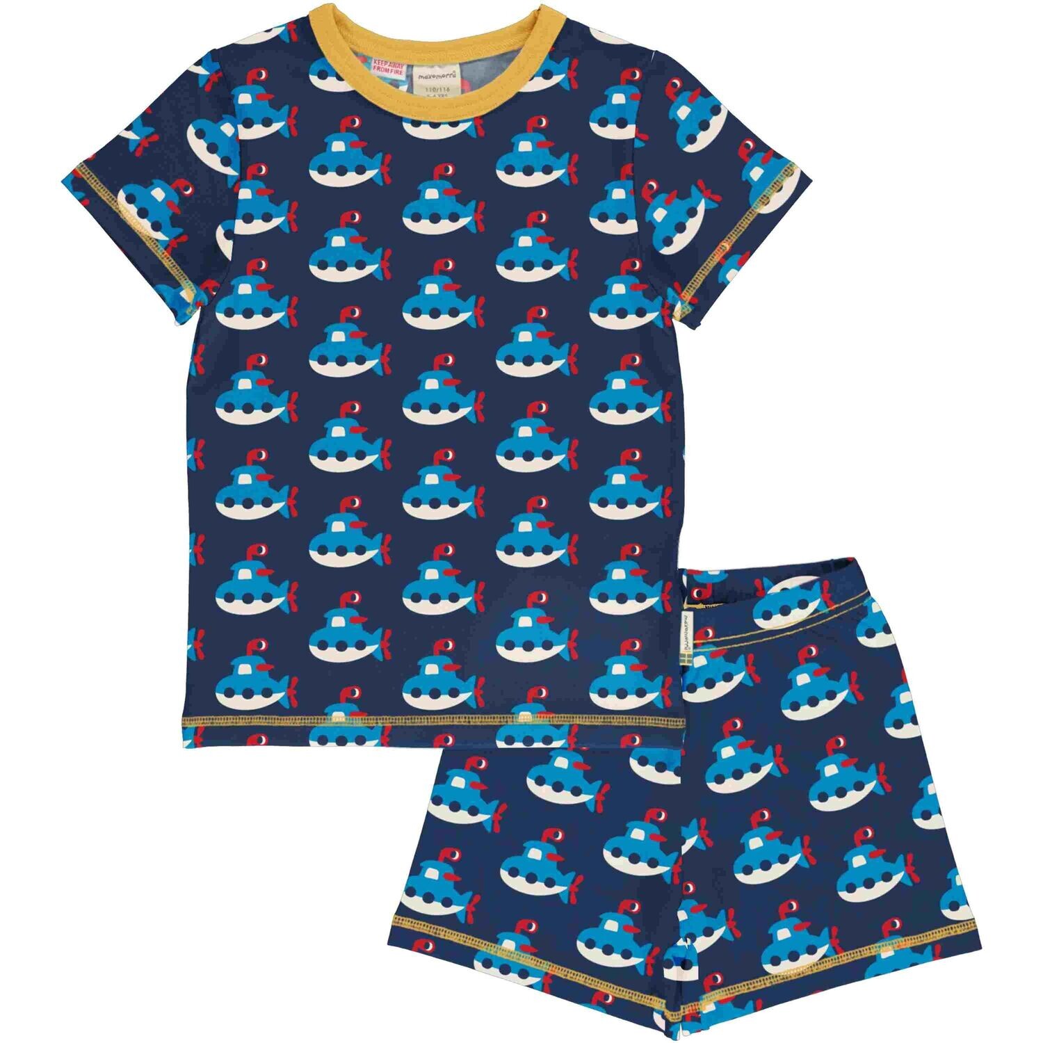 Maxomorra Pyjama SS Submarine