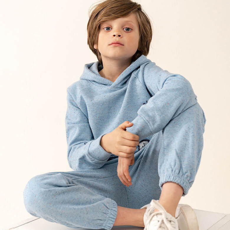 Ebbe Kids Riley Hoodie Multicolor Blue *LIQUIDATONSPREIS*