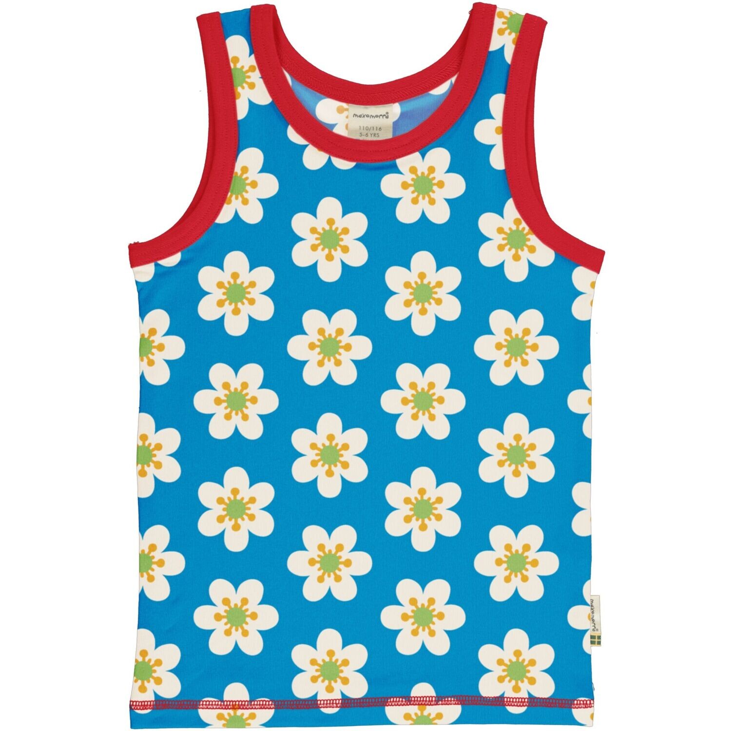 Maxomorra Tank Top Anemone