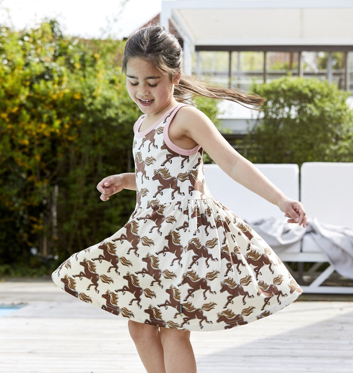 Maxomorra Dress NS Spin Horse