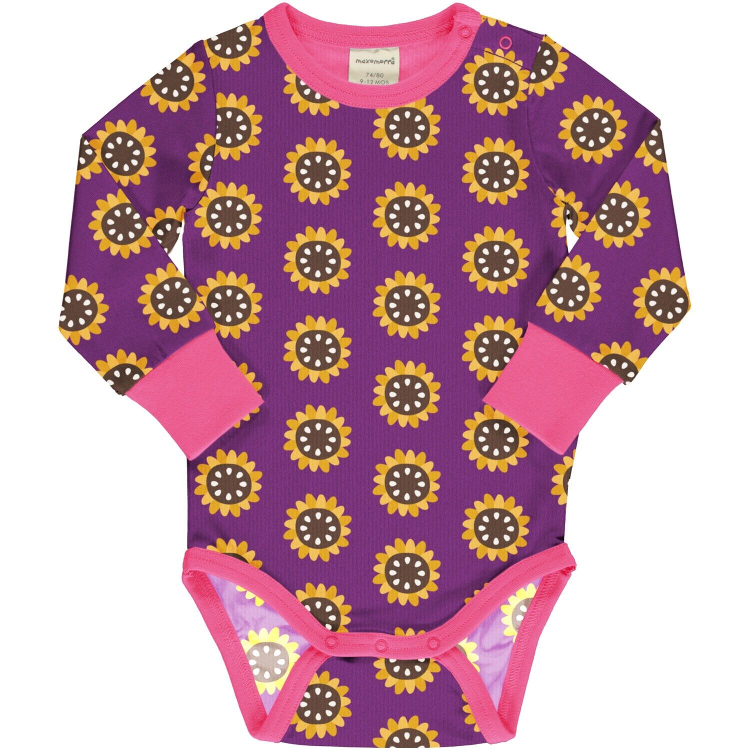 Maxomorra Body LS Garden Sunflower