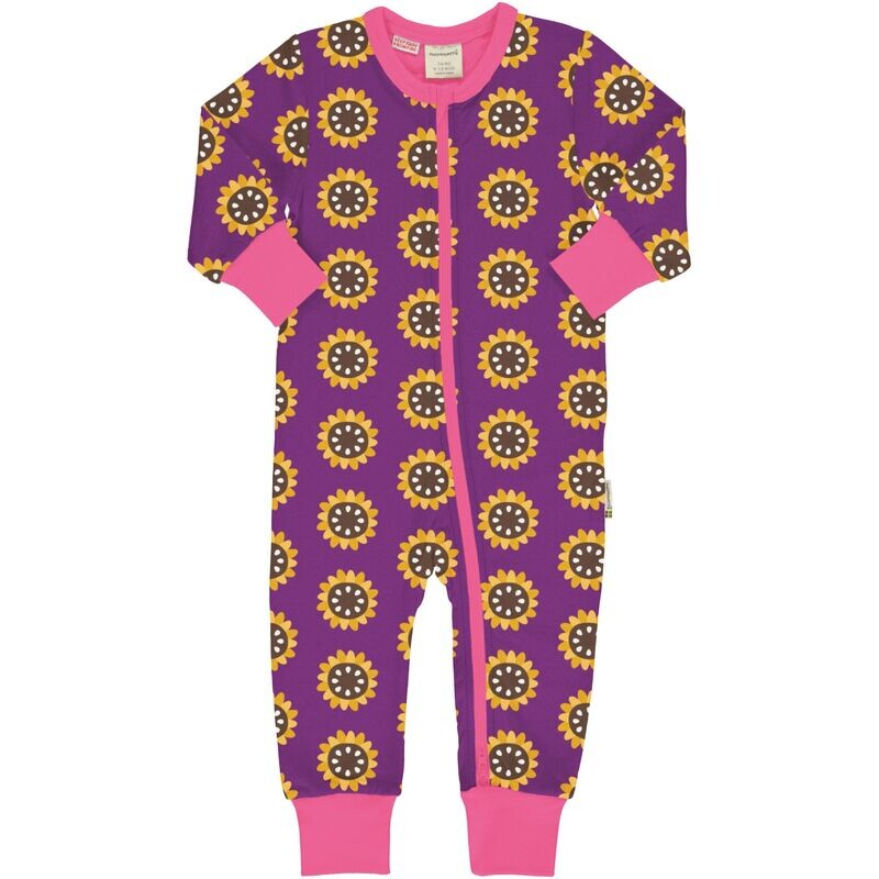 Maxomorra Rompersuit Garden Sunflower