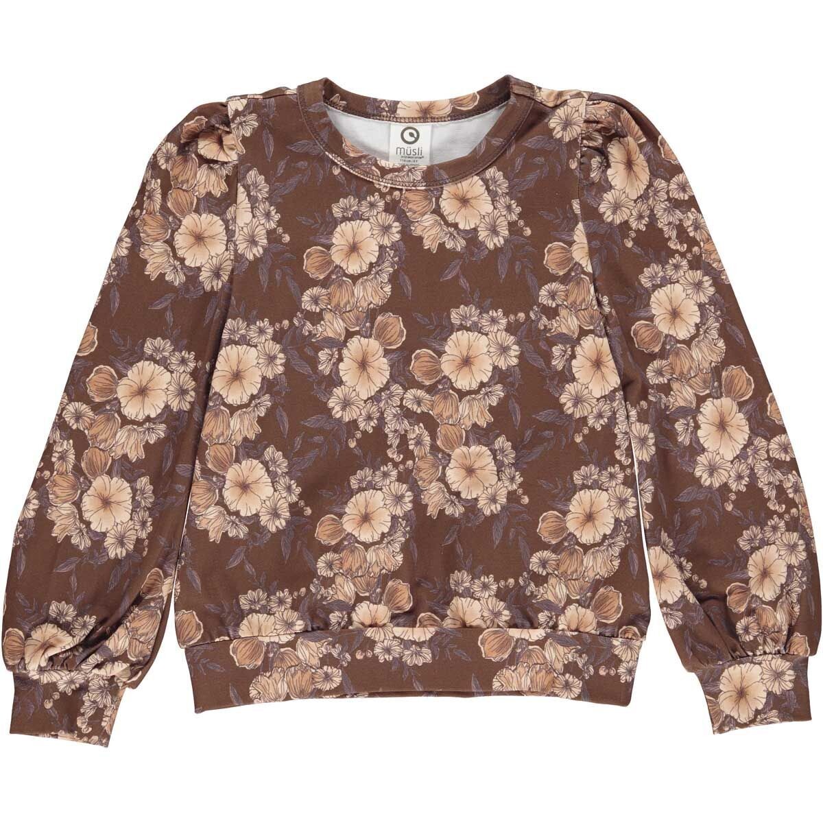 Green Cotton Müsli Langarmshirt Pretty Bell Acorn