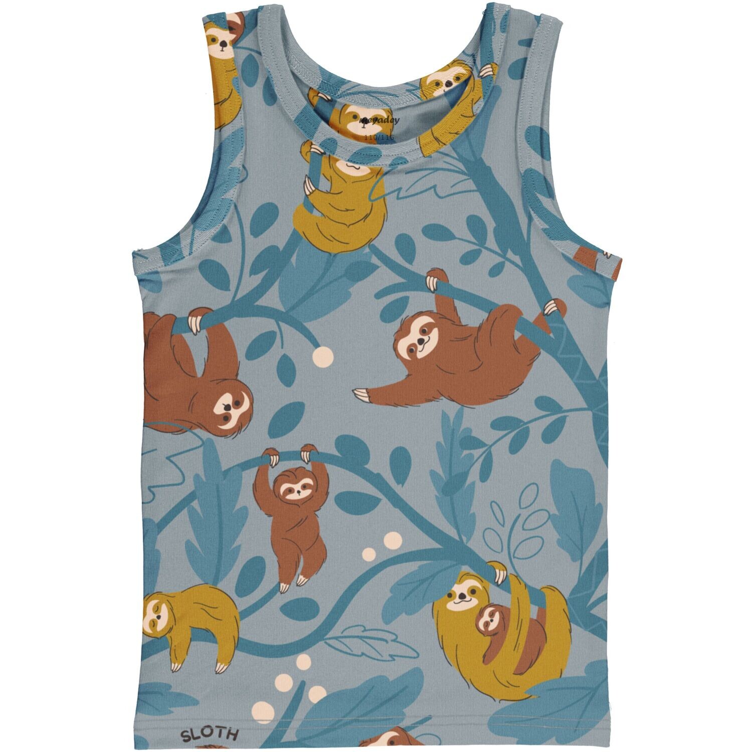 Meyadey by Maxomorra Tank Top Sleepy Sloth