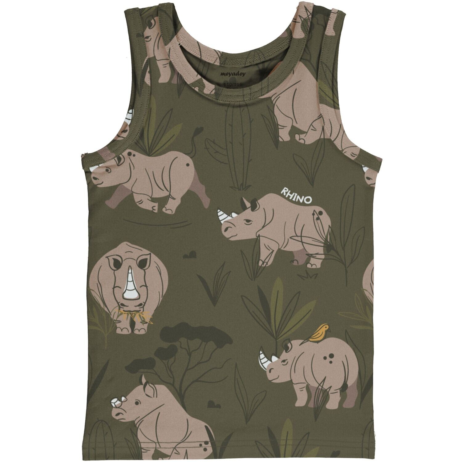 Meyadey by Maxomorra Tank Top Rhino