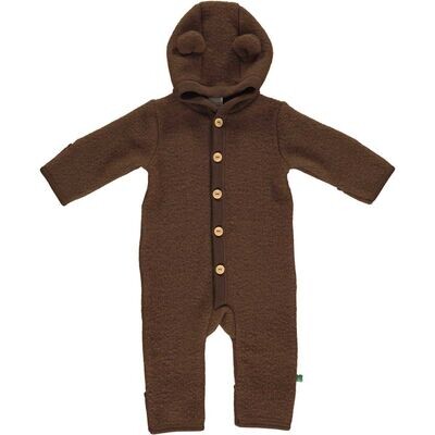 Green Cotton Fred's World Wollfleece Overall Brown