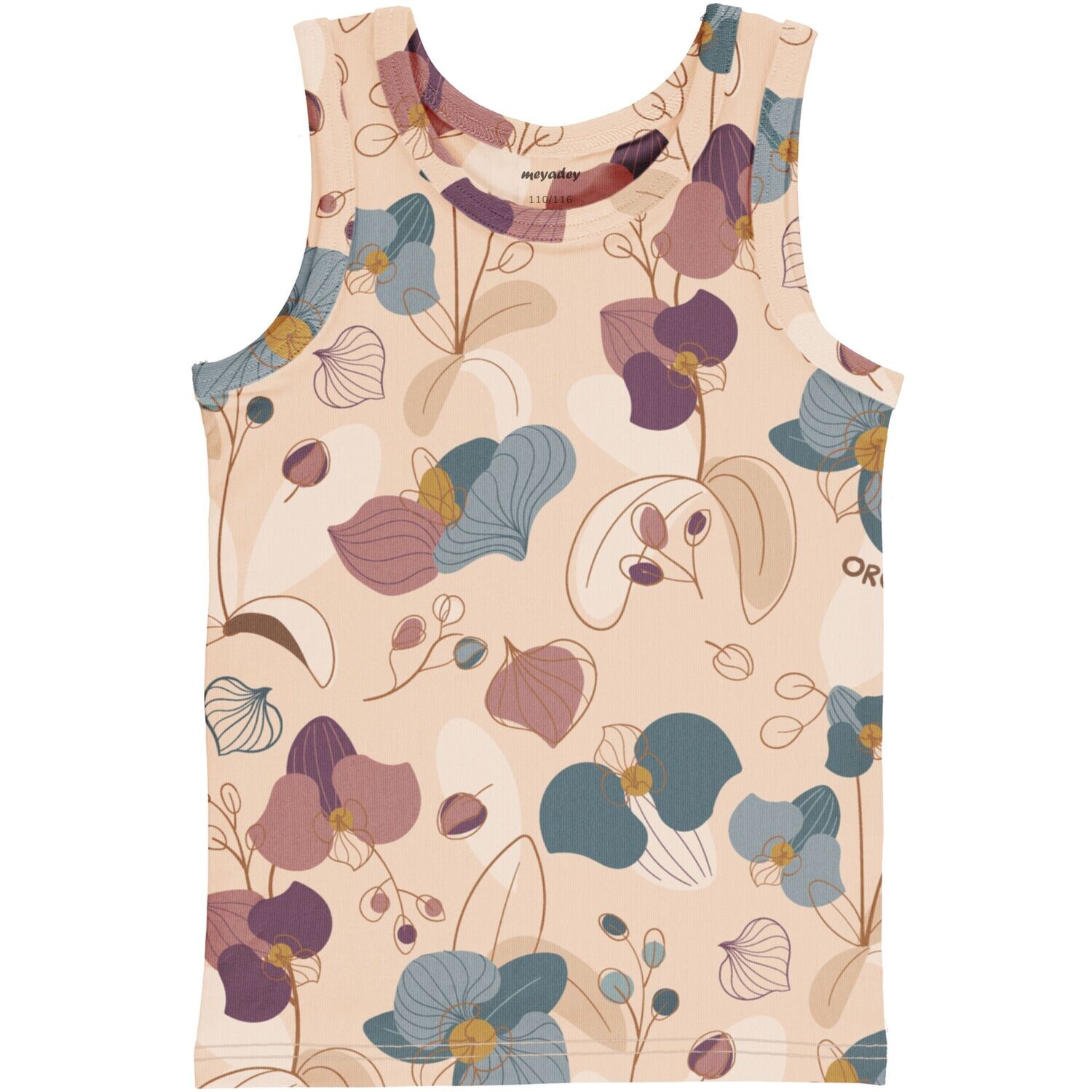 Meyadey by Maxomorra Tank Top Tropical Orchid