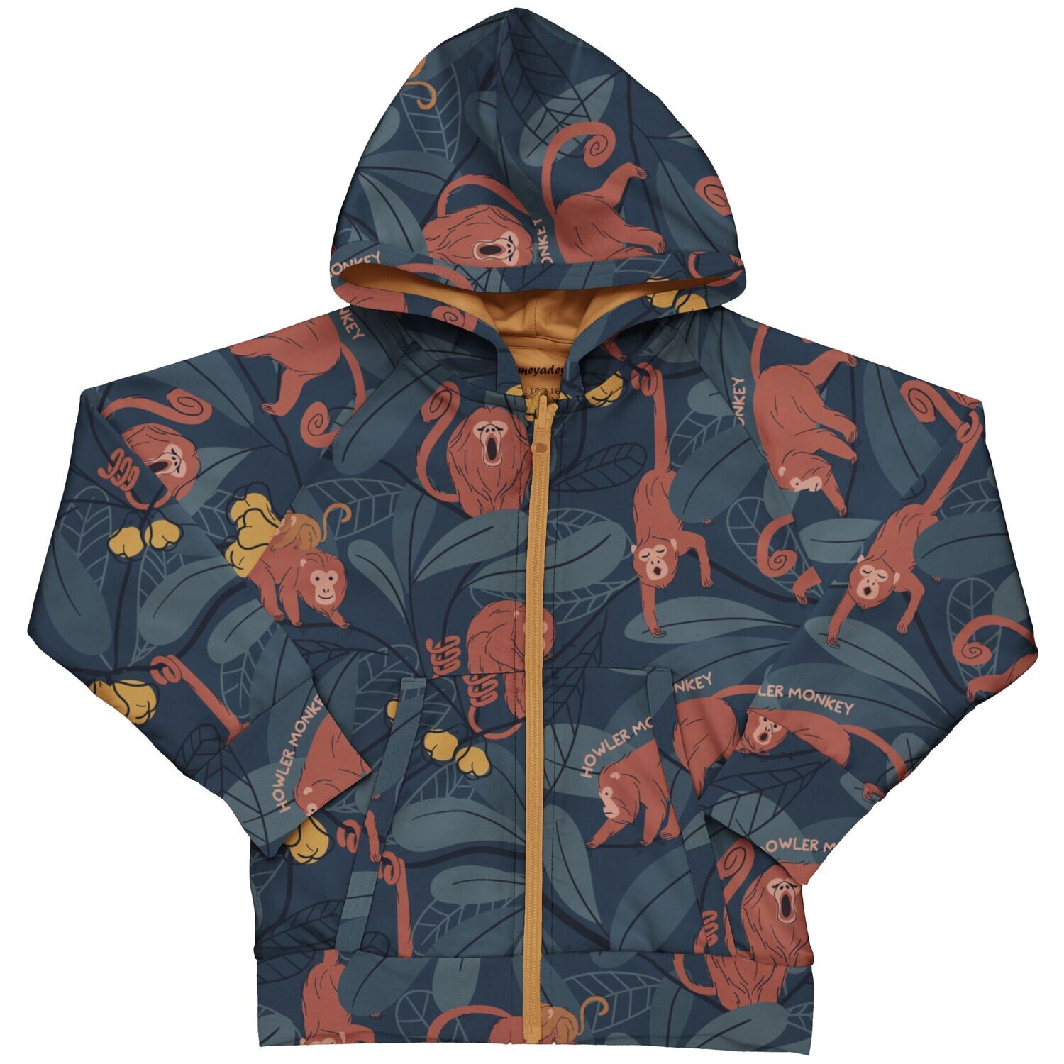 Meyadey by Maxomorra Cardigan Hood Lined Humorous Howler