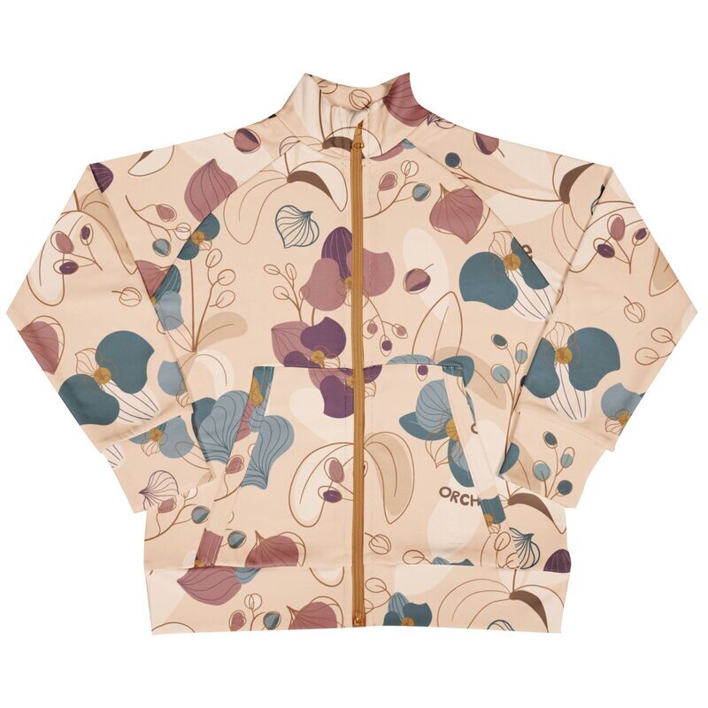 Meyadey by Maxomorra Jacket Lined  Tropical Orchid