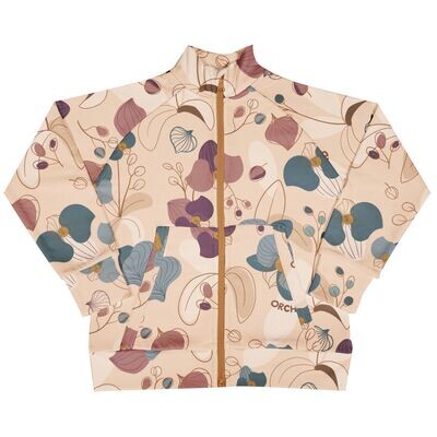 Meyadey by Maxomorra Jacket Lined Tropical Orchid