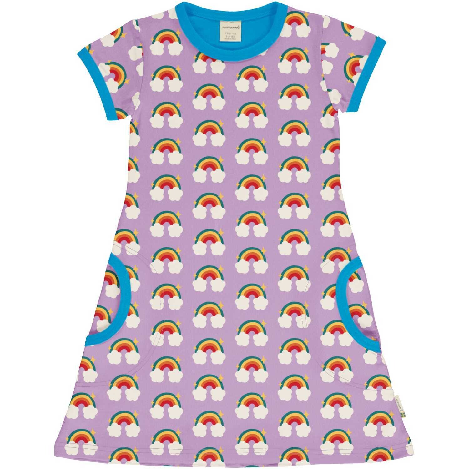 Maxomorra Dress SS  Tales Rainbow