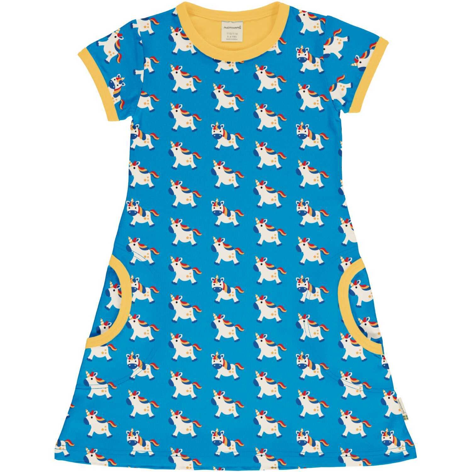 Maxomorra Dress SS  Tales Unicorn