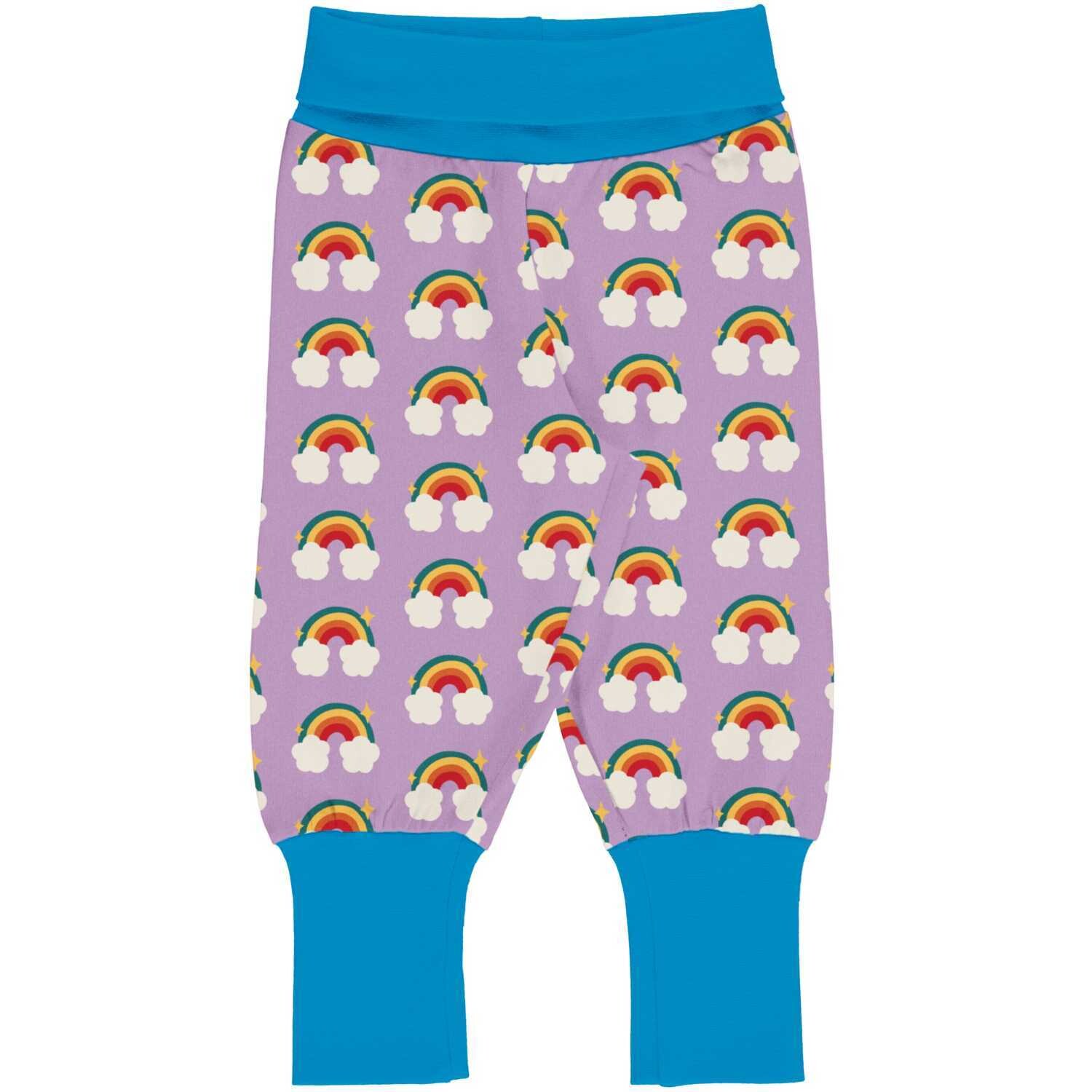 Maxomorra Pants Waist Tales Rainbow