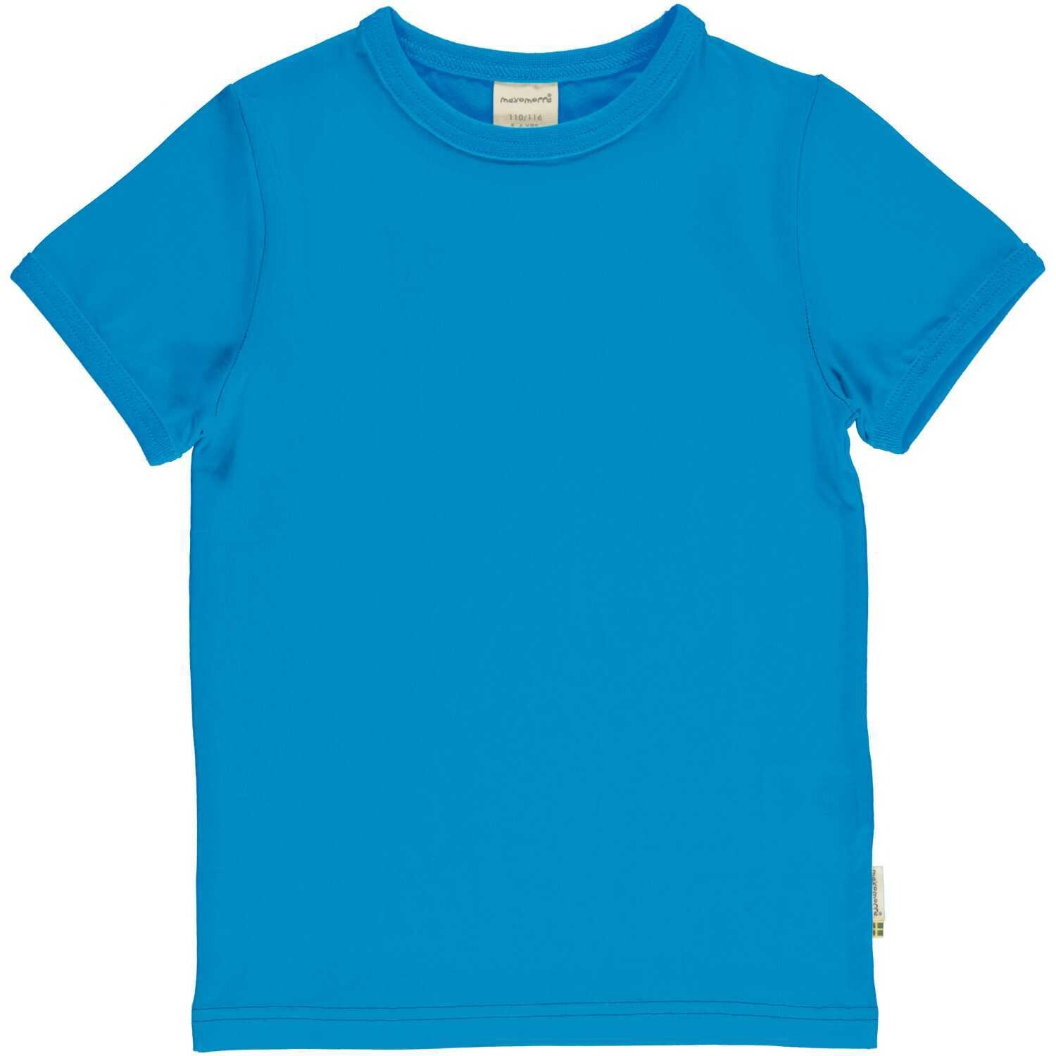 Maxomorra SS Solid Blue Sky