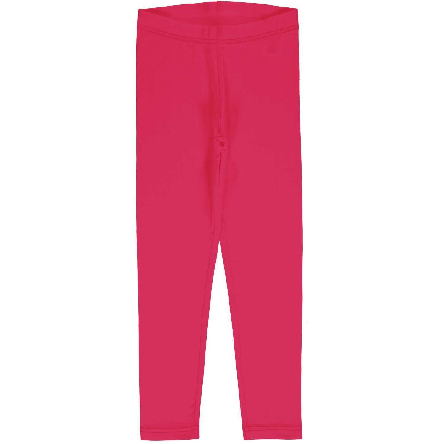 Maxomorra Leggings Solid Pink Blossom