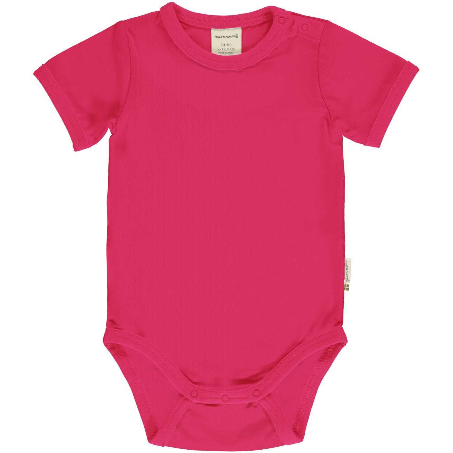 Maxomorra Body SS Solid Pink Blossom
