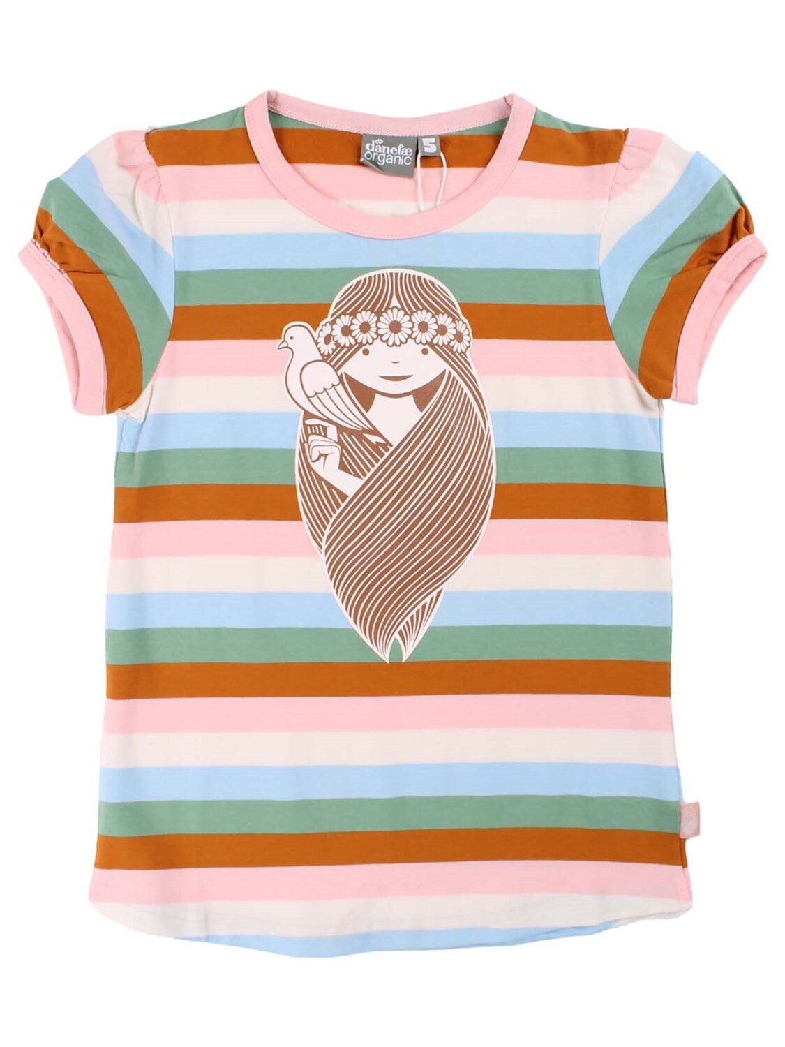 Danefae Organic T-Shirt Mushroom Tee Seedling Lilli