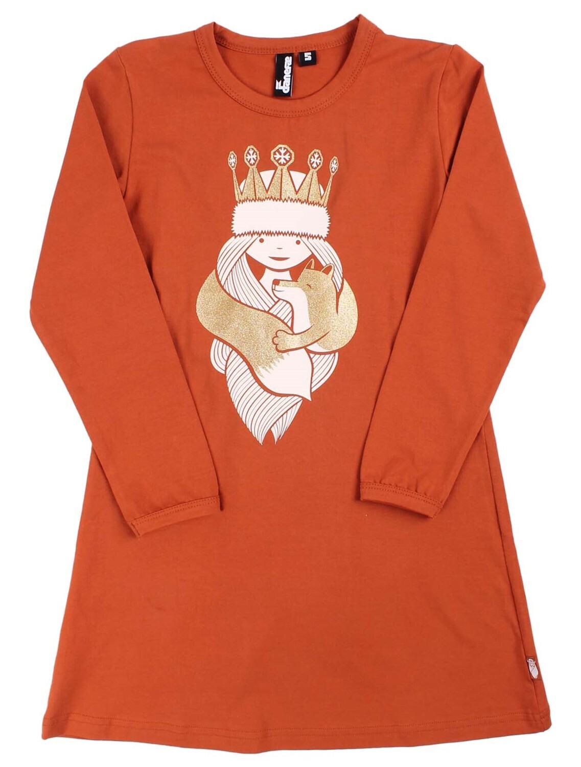 Danefae Nanna Dress Brick SNE Prinses