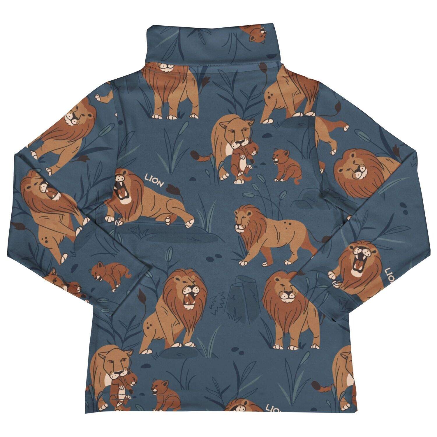 Meyadey by Maxomorra Top LS Turtleneck Lion Legacy