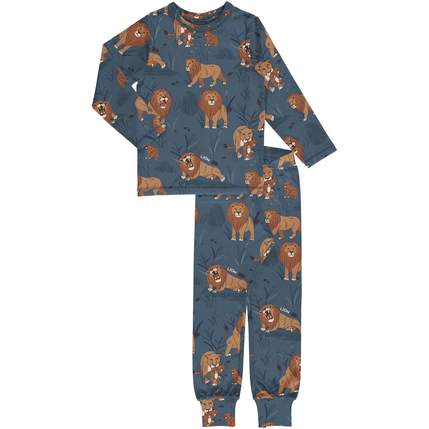Meyadey by Maxomorra Pyjama Set LS Lion Legacy