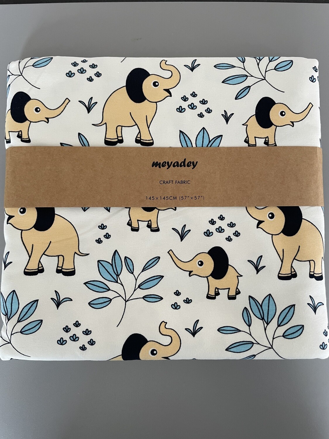Meyadey by Maxomorra Stoff Muster  Elephant Garden