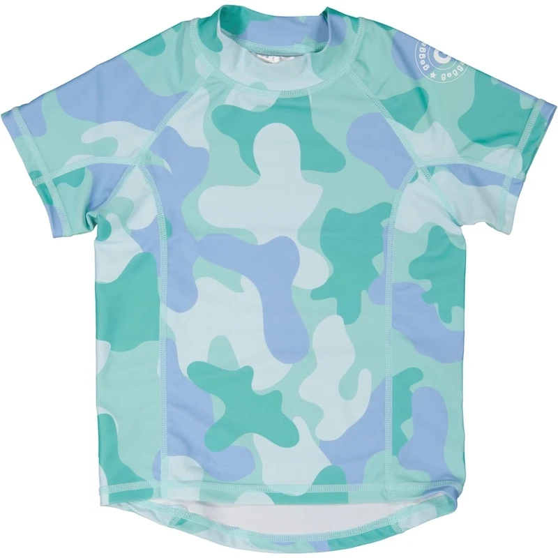 Geggamoja UV Short Sweater Cammo Mint