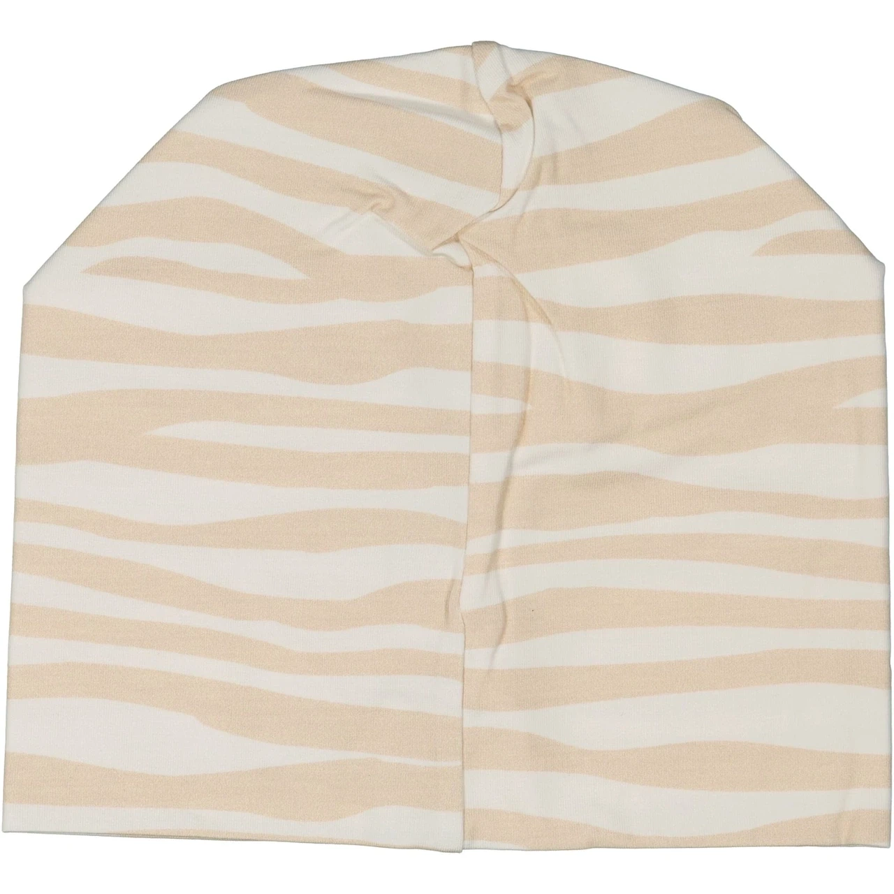 Geggamoja Mütze Leo Bamboo Beige Zebra