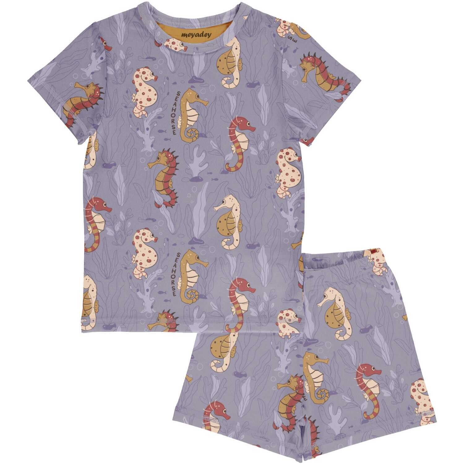 Meyadey by Maxomorra Pyjama SS Savvy Seahorse