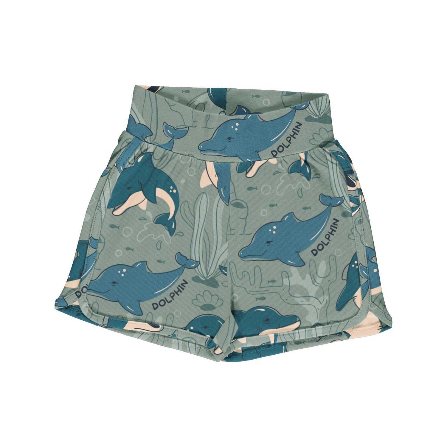 Meyadey by Maxomorra Runner Shorts Dashing Dolphin