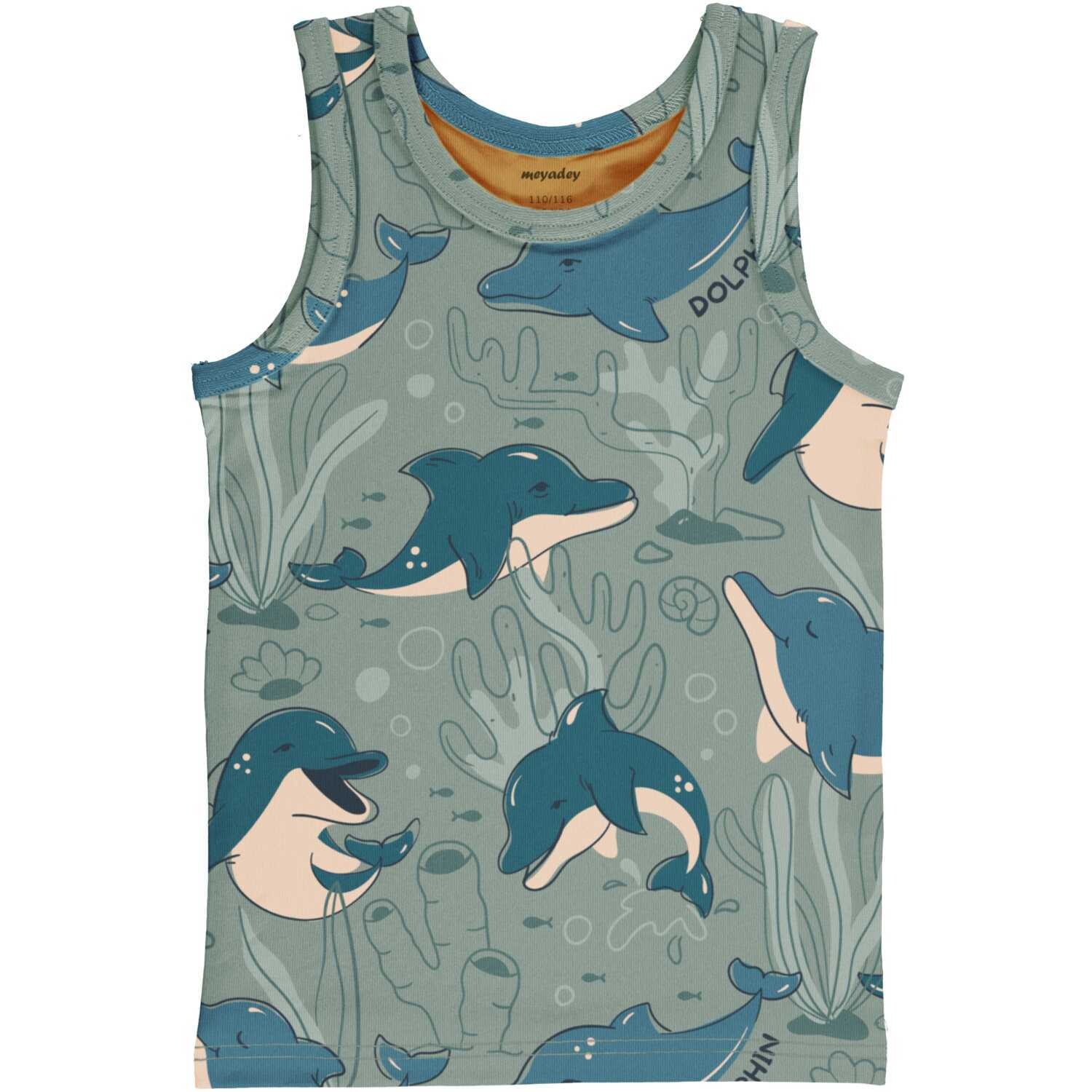 Meyadey by Maxomorra Tank Top Dashing Dolphin