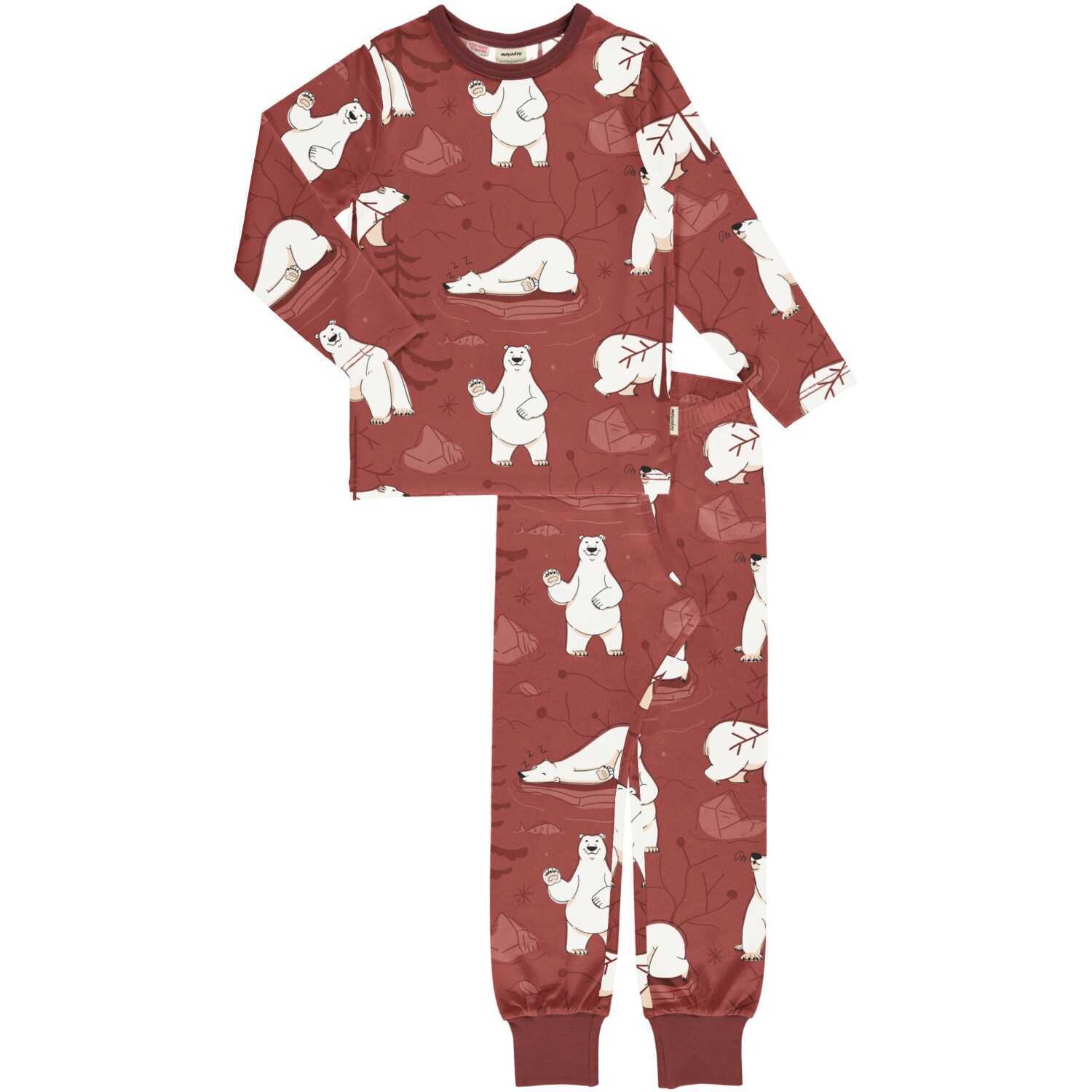 Meyadey by Maxomorra Pyjama LS Paws & Claws