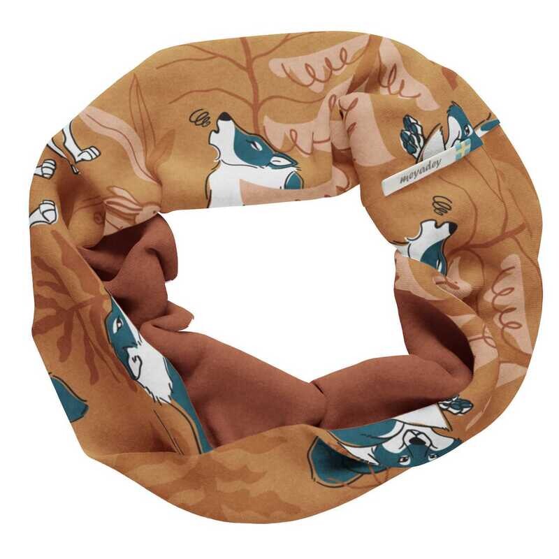 Meyadey by Maxomorra Rundschal/Scarf Tube  Sweat Playful Wolf