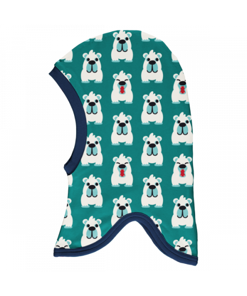 Maxomorra Schlupfmütze Velour Arctic Bear