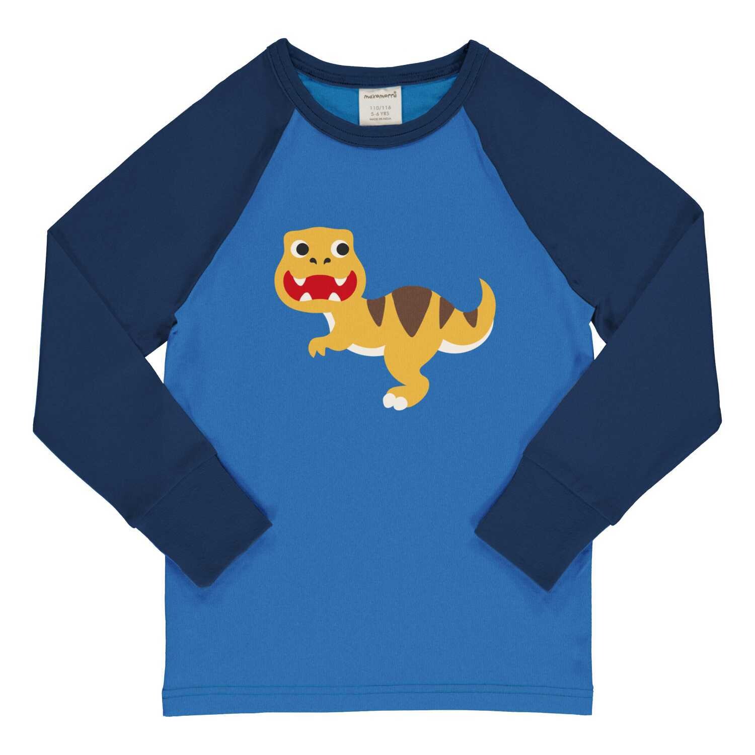 Maxomorra Top LS  Raglan Dino *SALE*