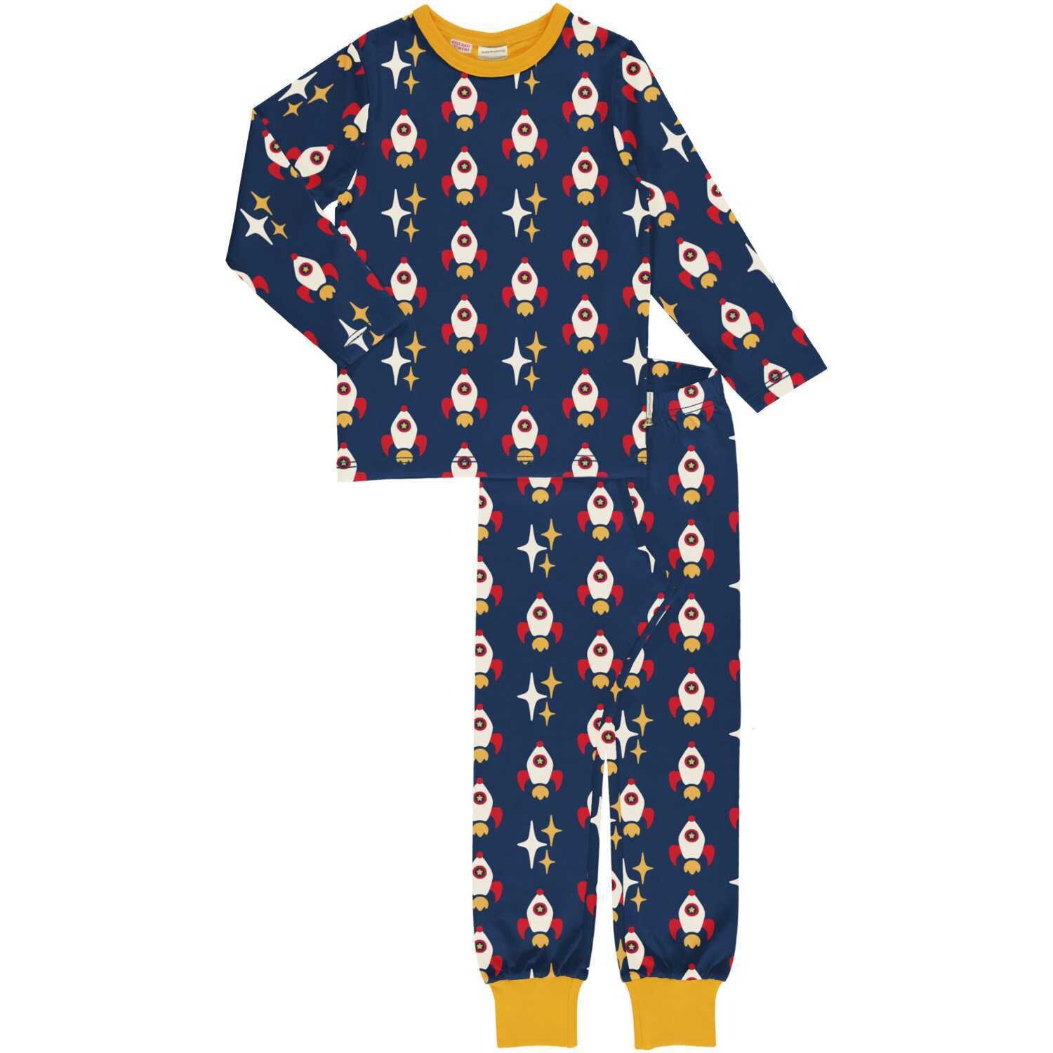 Maxomorra Pyjama LS Rocket