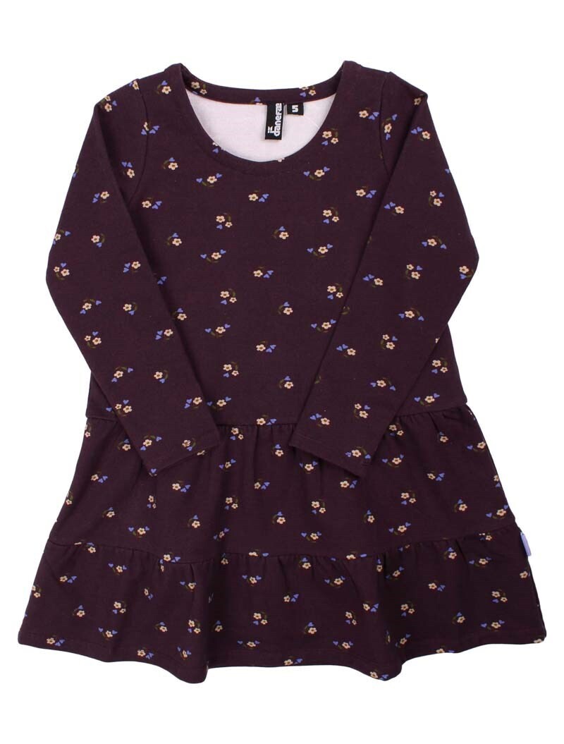 Danefae Miva Dress Grey Viola Miniflower