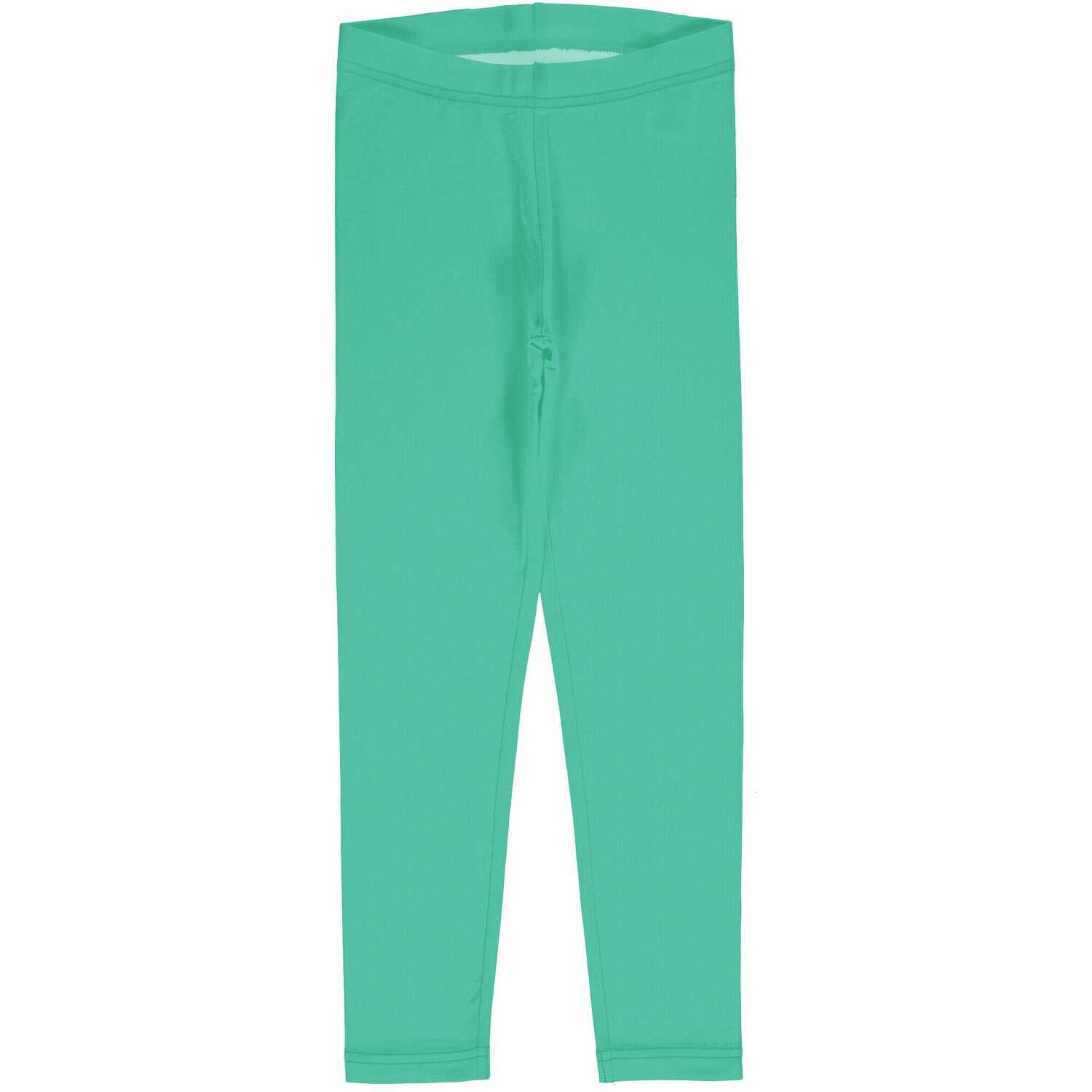 Maxomorra Leggings Solid Green Mint
