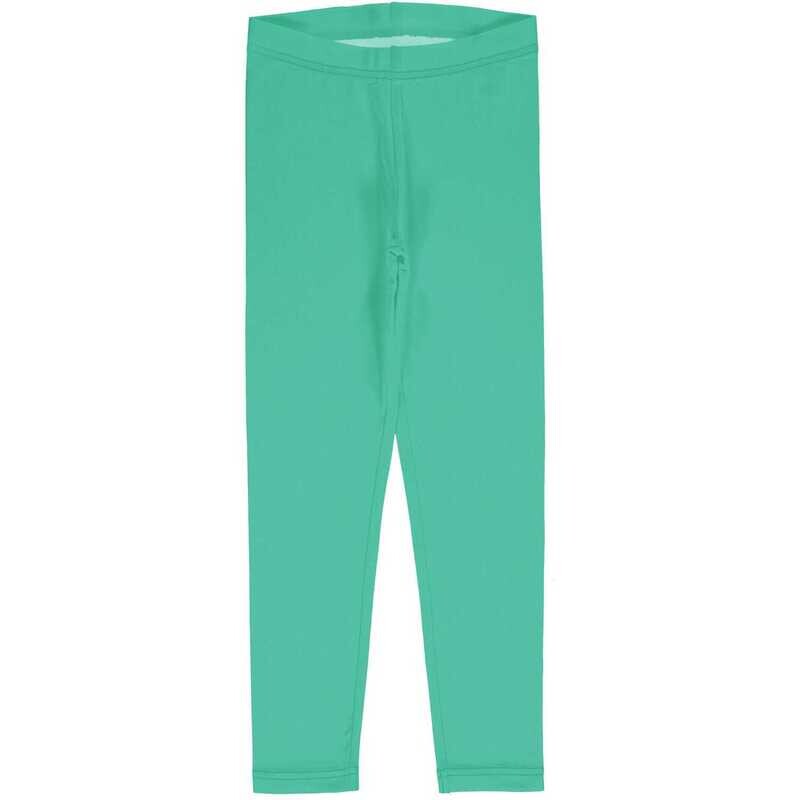 Maxomorra Leggings Solid Green Mint
