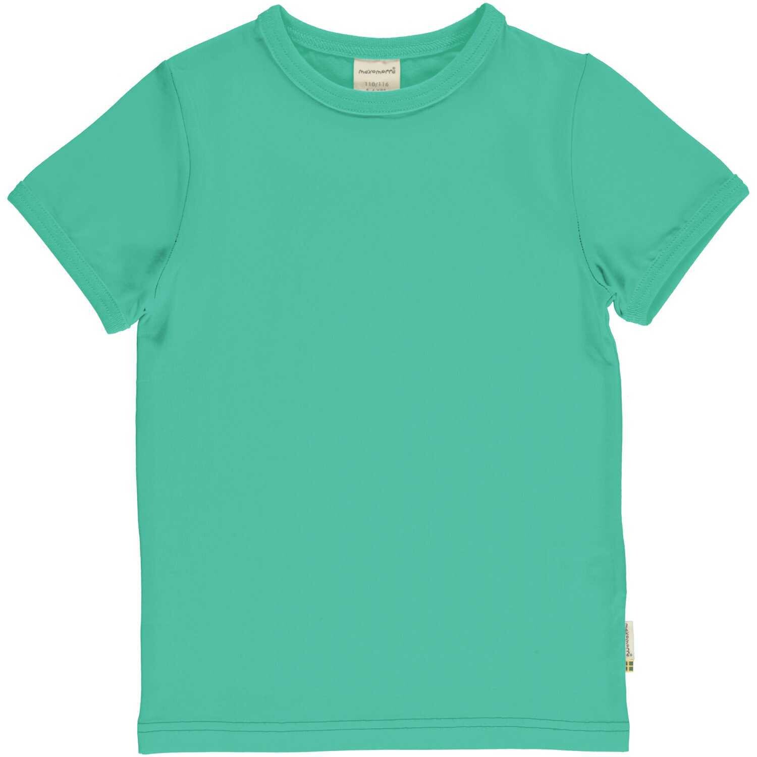 Maxomorra Basic Top SS Solid Green Mint