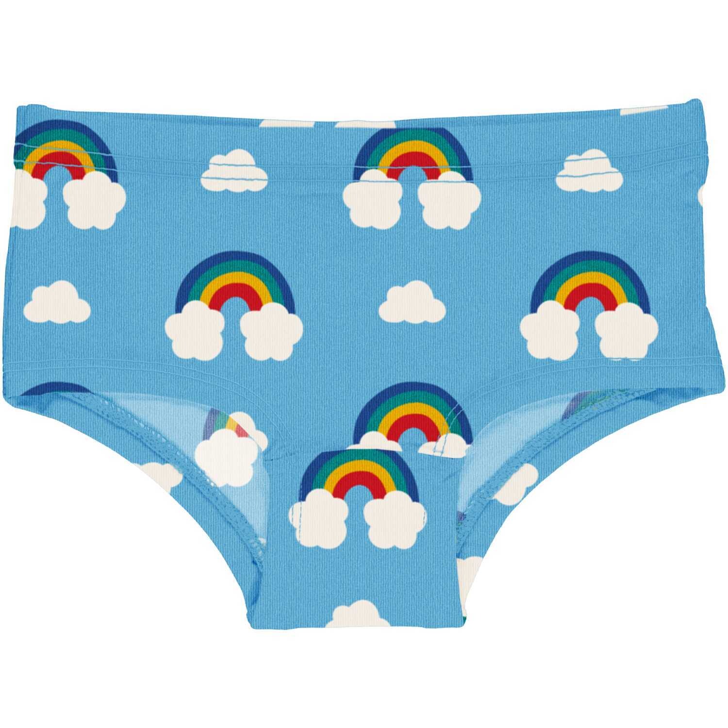 Maxomorra Brief Hipster Rainbow Light Blue