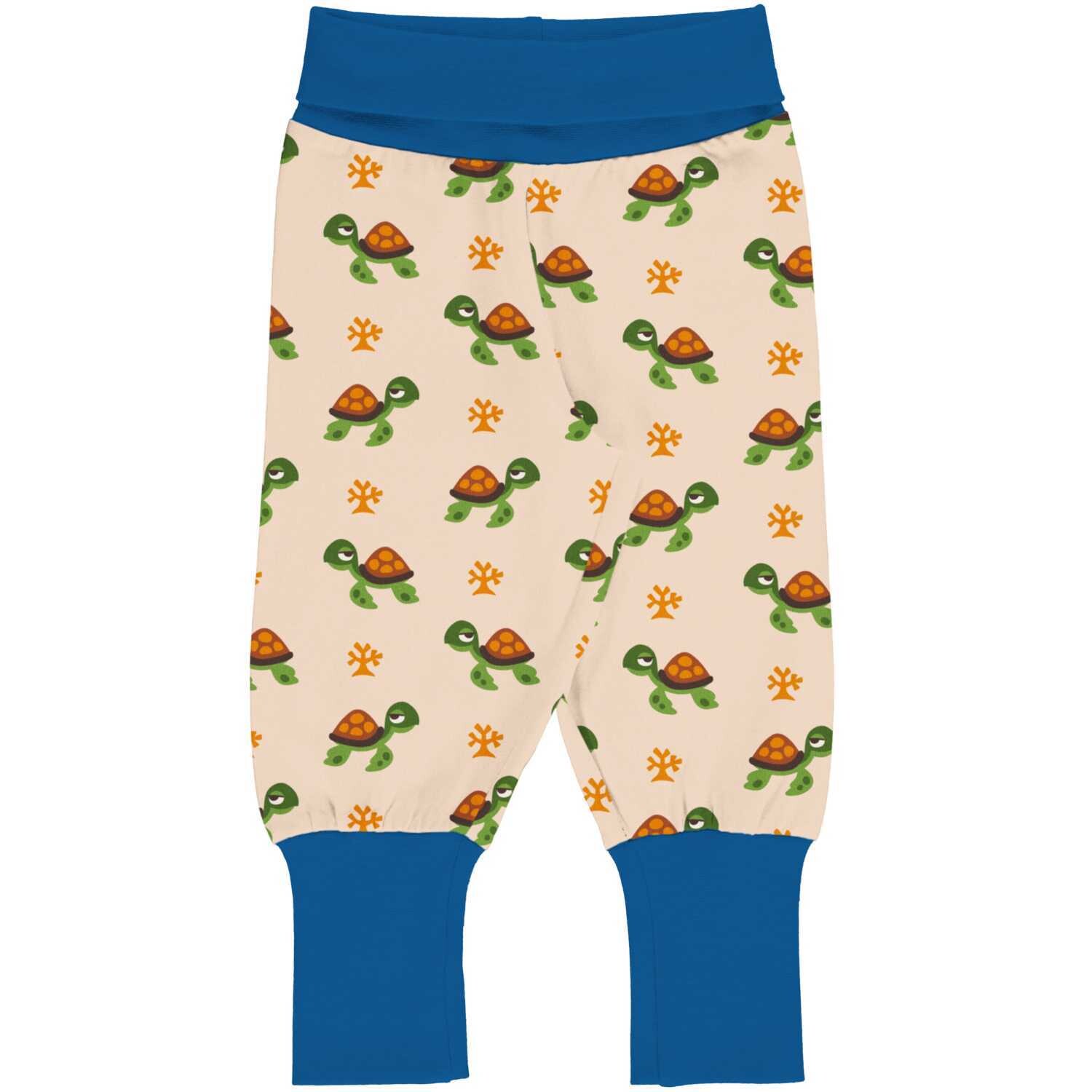 Maxomorra Pants Waist Turtle New