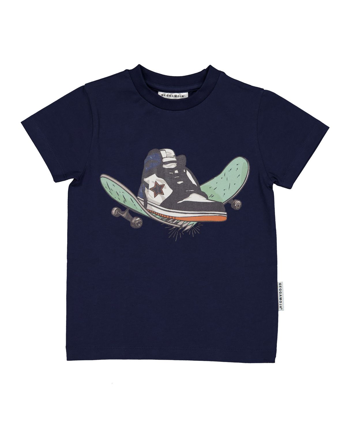 Geggamoja T-Shirt Skate Navy