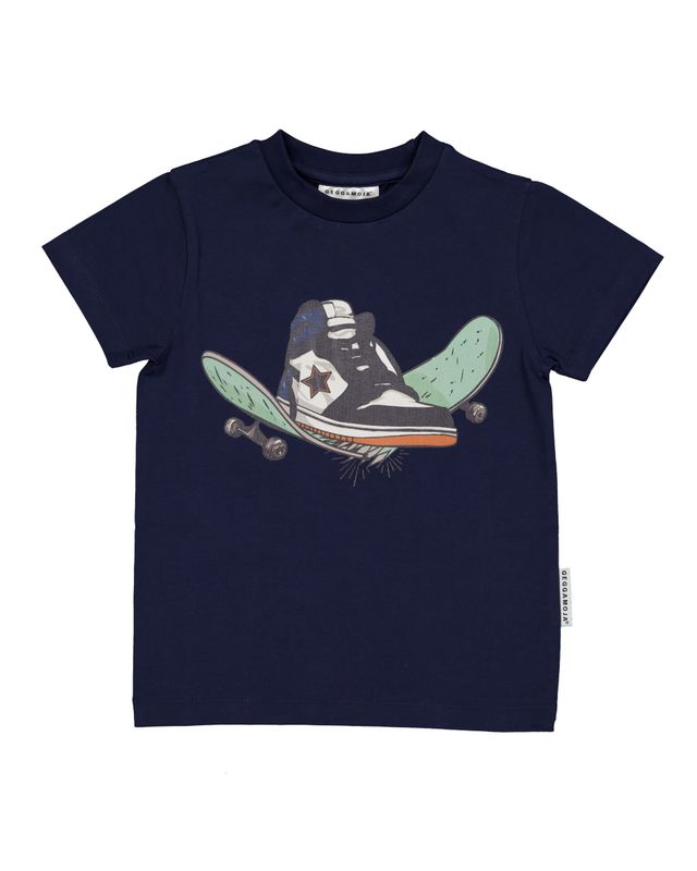 Geggamoja T-Shirt Skate Navy
