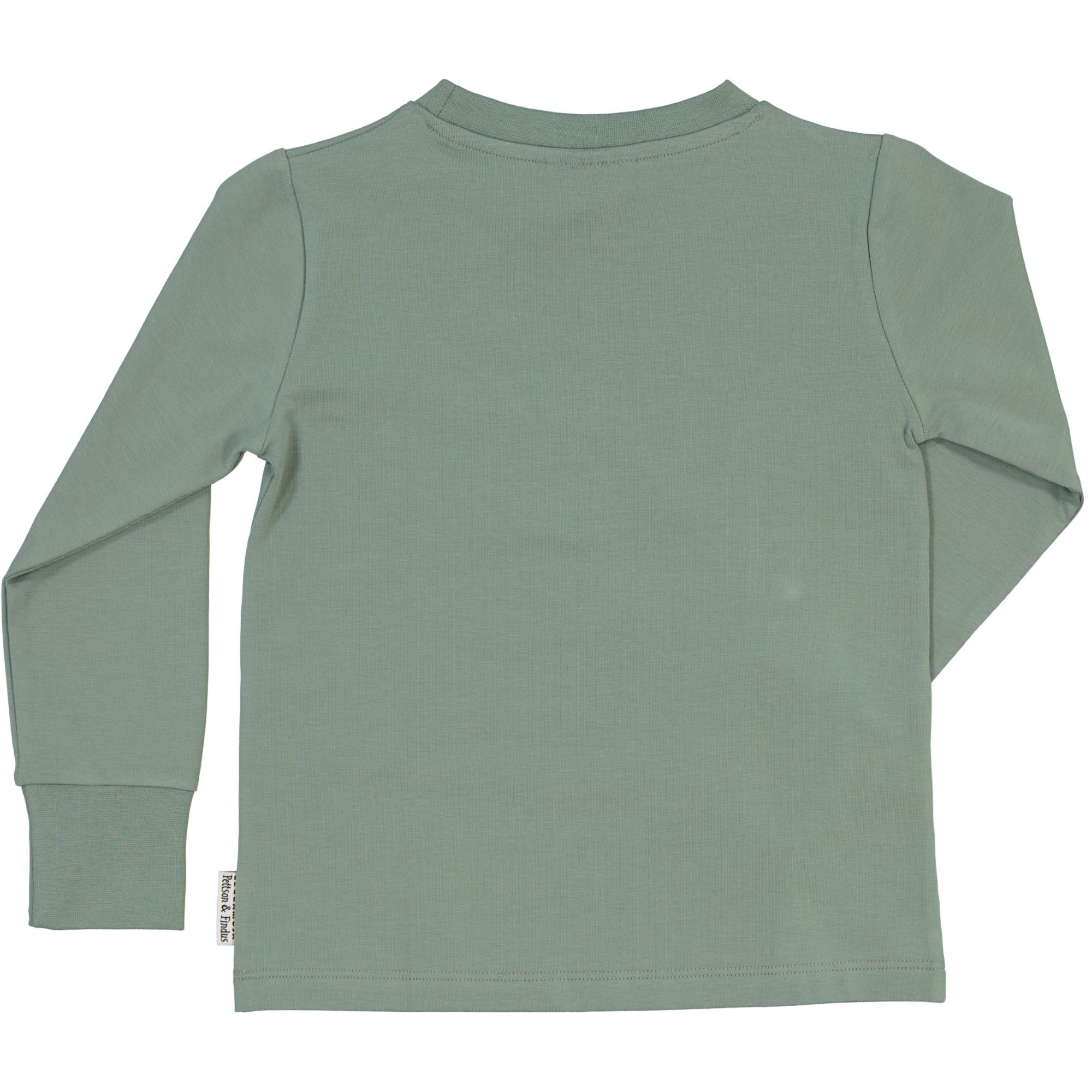 Geggamoja Langarmshirt Olive Pettersson und Findus