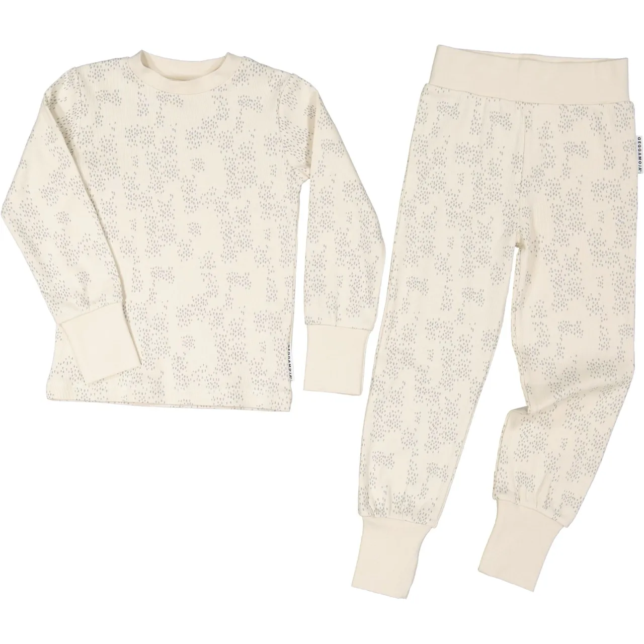 Geggamoja Pyjama Grey Dots