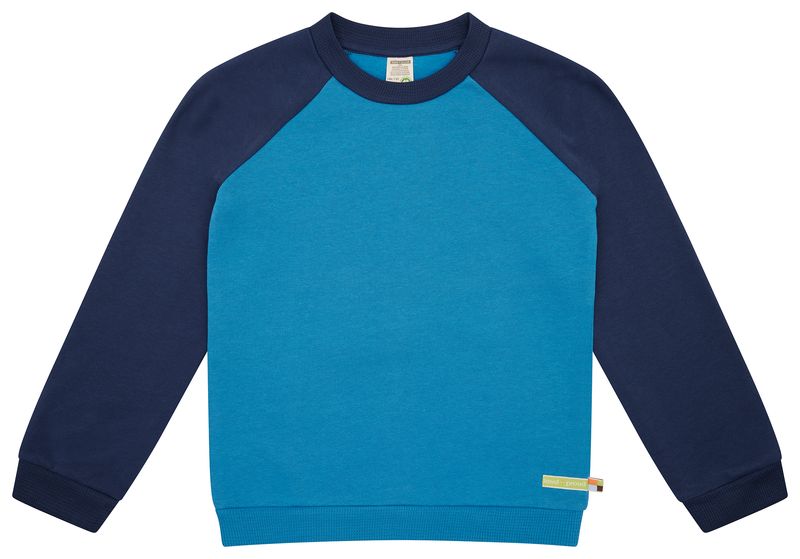 Loud + Proud Sweatshirt Raglan Azur/Ultramarin