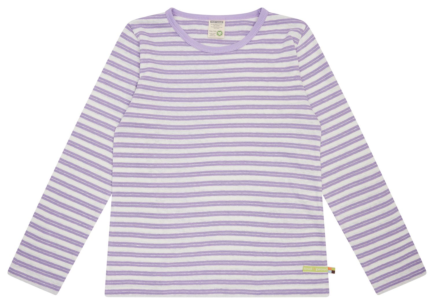 Loud + Proud Langarmshirt Lilac Leinen