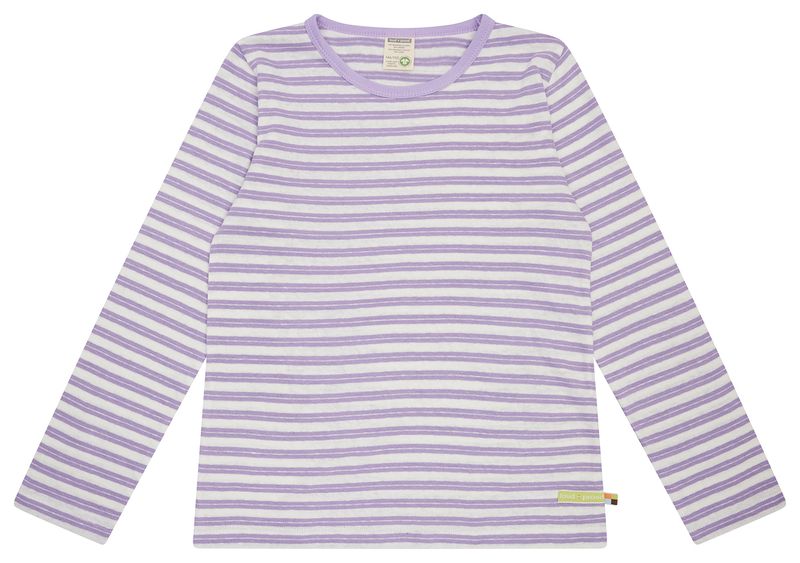Loud + Proud Langarmshirt Lilac Leinen